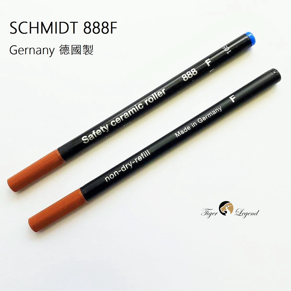 德國 SCHMIDT 888F 鋼珠筆芯 藍色/黑色 筆心相容 Schneider Topball 850  [虎之鶴]