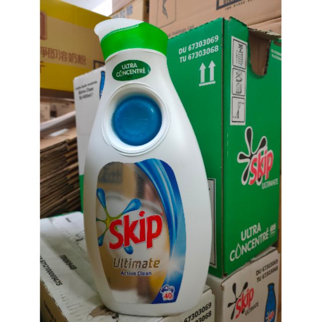 Skip超濃縮樂淨球洗衣精1 4l 蝦皮購物