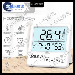 【免運】溫濕度計 室內家用電子數顯壁掛式 嬰兒房乾溫度計溫度錶