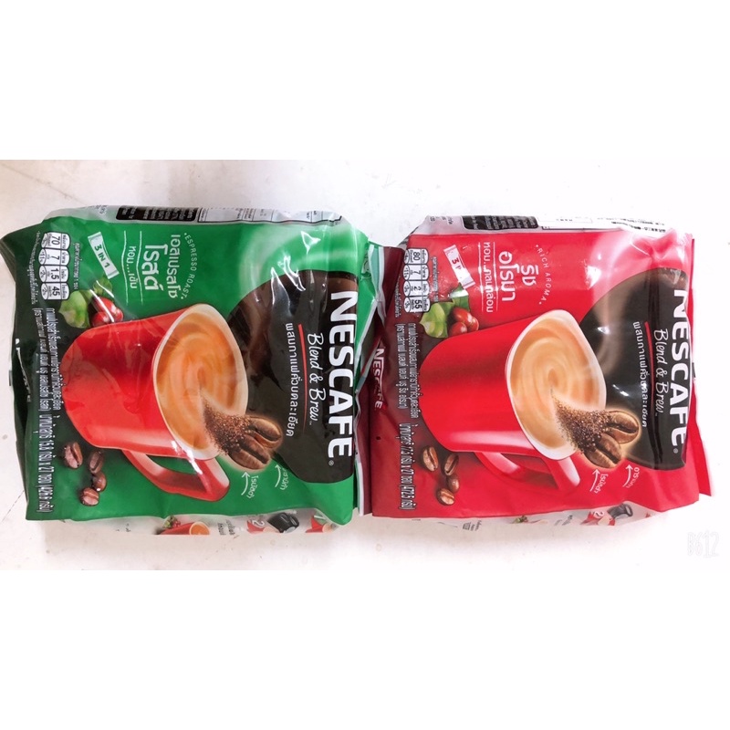 現貨 泰國NESCAFÉ 雀巢三合一咖啡 原味/特濃