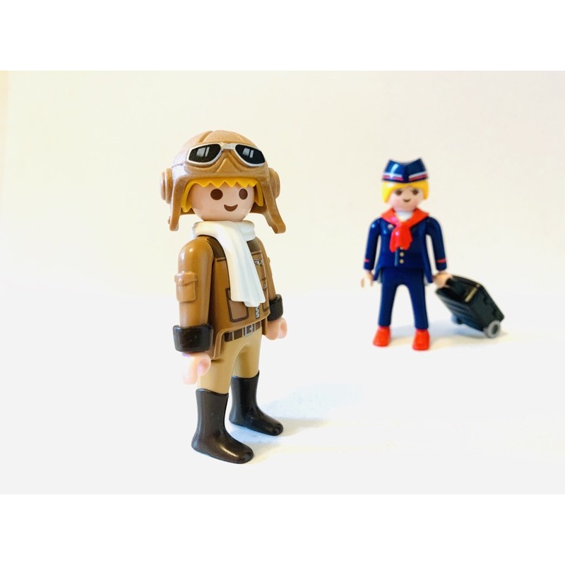 Playmobil 摩比 人偶包 男生13代 9332 復古飛行員