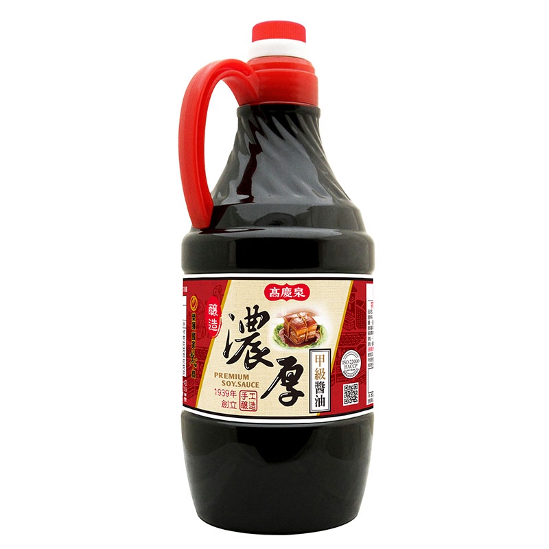 高慶泉 濃厚甲等醬油1600ml(公司直售)