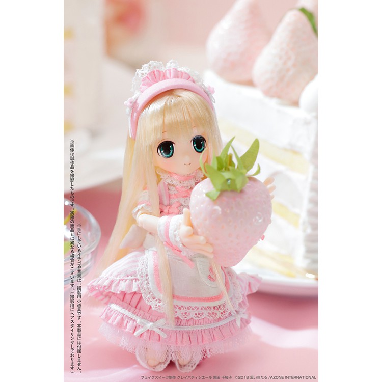 【詠揚模型玩具店】日版 AZONE SHARA 草莓 蛋糕 1/12 人偶 DOLL