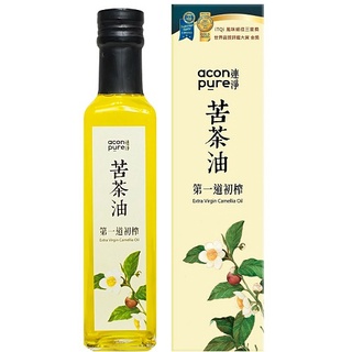 acon pure連淨 苦茶油 500ml/瓶(超商限1瓶) 第一道初榨 限量