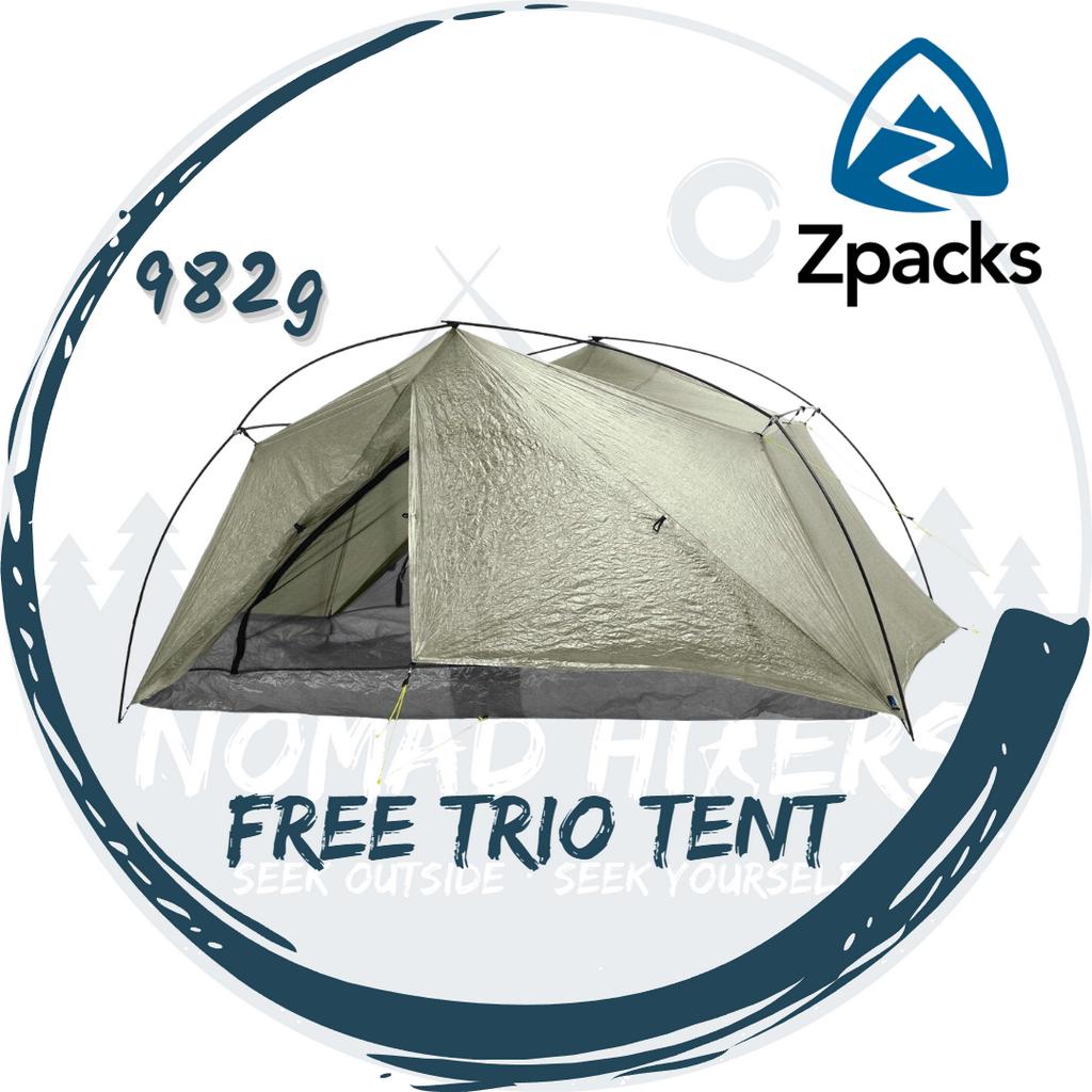 【游牧行族】*現貨* Zpacks Free Trio Tent 三人自立帳 登山野營 最輕982g 超輕量 單層帳
