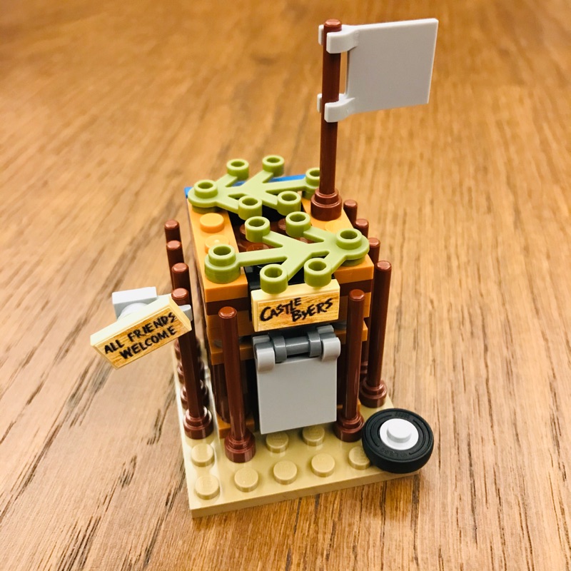 stranger things castle byers lego