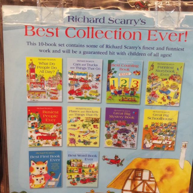 Richard scarry's best collection 10書4cd