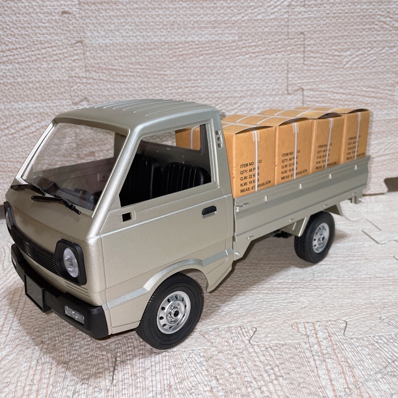 《賽鋒模型》1/10 D12 頑皮龍 小貨車 遙控車 裝飾紙箱 迷你紙箱