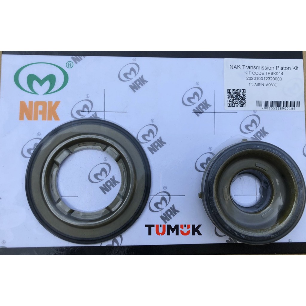 Tumuk精選-知名副廠品牌NAK TOYOTA  A960E 變速箱活塞油封組(兩顆裝)