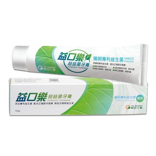 益口樂超益菌牙膏 (120g)
