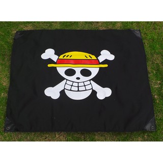 魯夫 草帽 海賊團 海賊旗 90CM*65CM 動漫 周邊 COS COSPLAY 海賊王 航海王 ONE PIECE