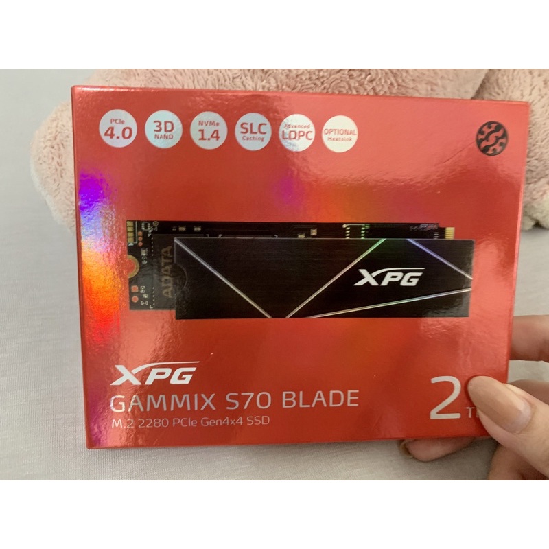 ADATA 威剛 XPG GAMMIX S70 BLADE 2TB 固態硬碟