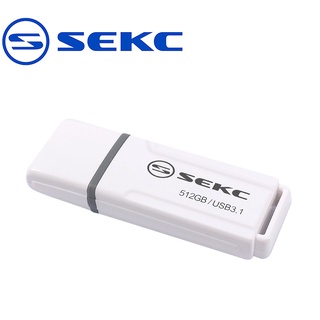 【SEKC】SDU50 USB3.1 512GB 高速隨身碟 經典白