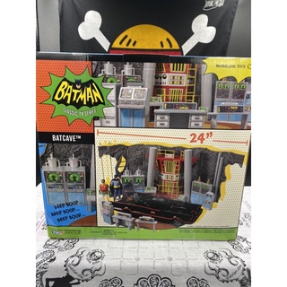 正版 麥法蘭 DC BATMAN 1966 蝙蝠洞 場景 停車場 蝙蝠車 蝙蝠俠 羅賓 小丑 復刻 基地