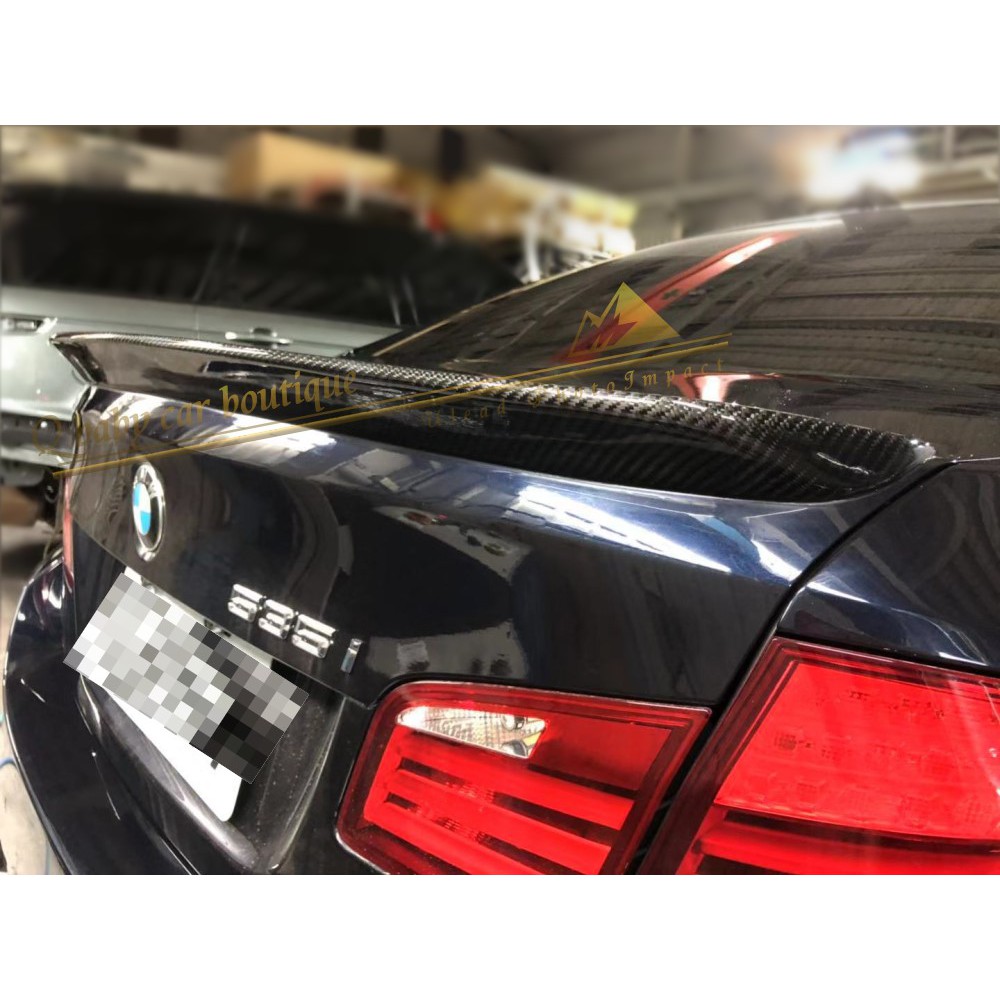  BMW  f10 新大5 3D 正卡夢 卡夢 碳纖維 carbon 尾翼  鴨尾 實車裝