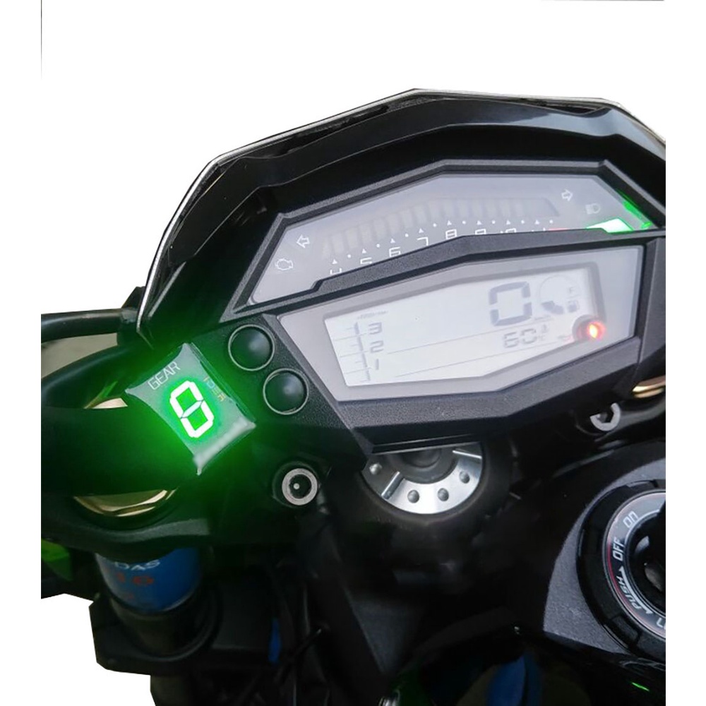 HGMY·適用YAMAHA油摩led檔位顯示器數字指示器儀錶FZ6 FZ6S FZS檔顯