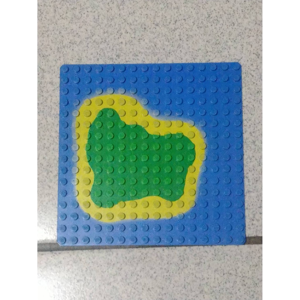 LEGO 3867p01 島嶼 底板 可用於 6265 6260 海盜 官兵 樂高