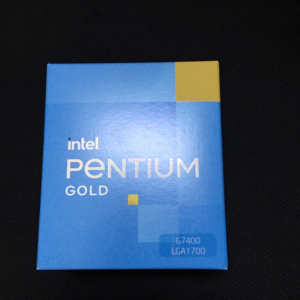 Intel CPU Pentium GOLD G7400 LGA1700 公司貨 保固三年 全新未拆封 現貨 蘆洲可自取