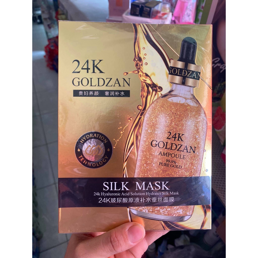 Goldzan Silk Mask 金絲麵膜(10片裝)
