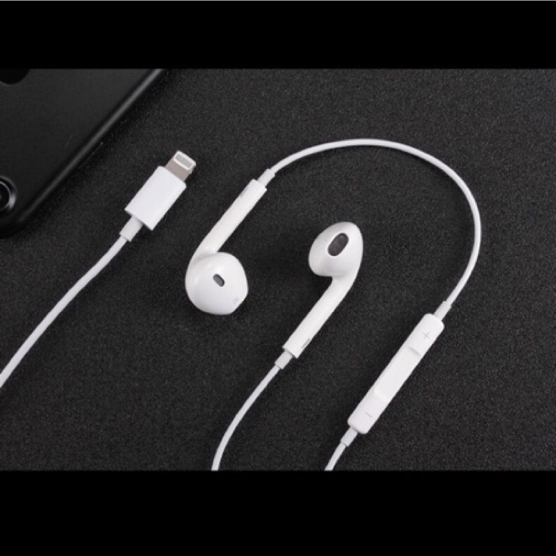 Apple EarPods iPhone7 原廠雙耳線控耳機 lightning 8 pin雙耳線控