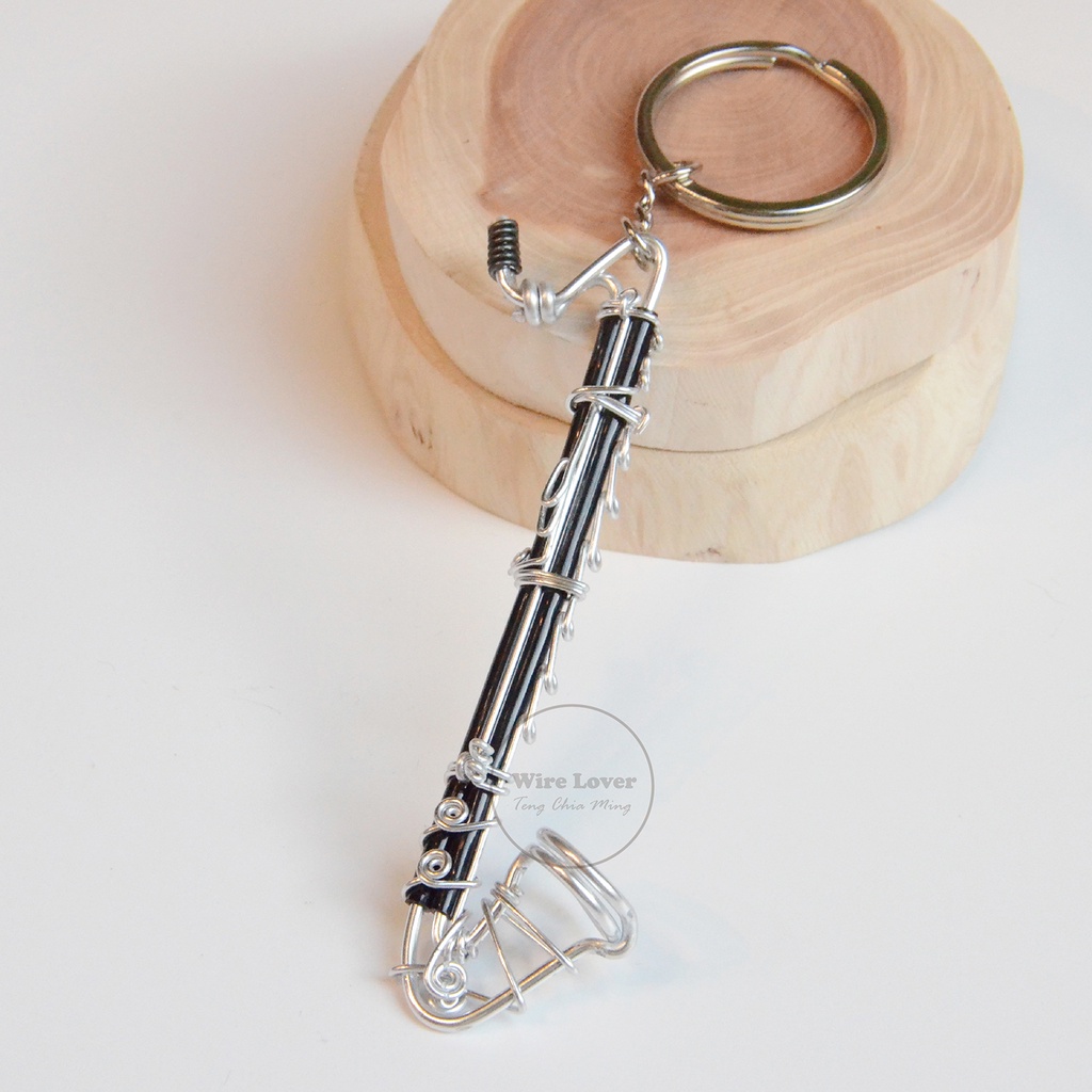 Bass clarinet Wire Lover Art studio 鋁線樂器 低音豎笛
