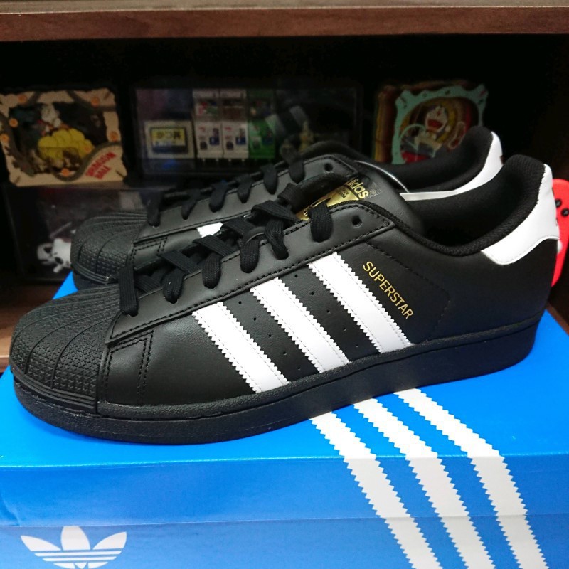 【小八】Adidas superstar Black 黑白 金標 B27140 EG4959
