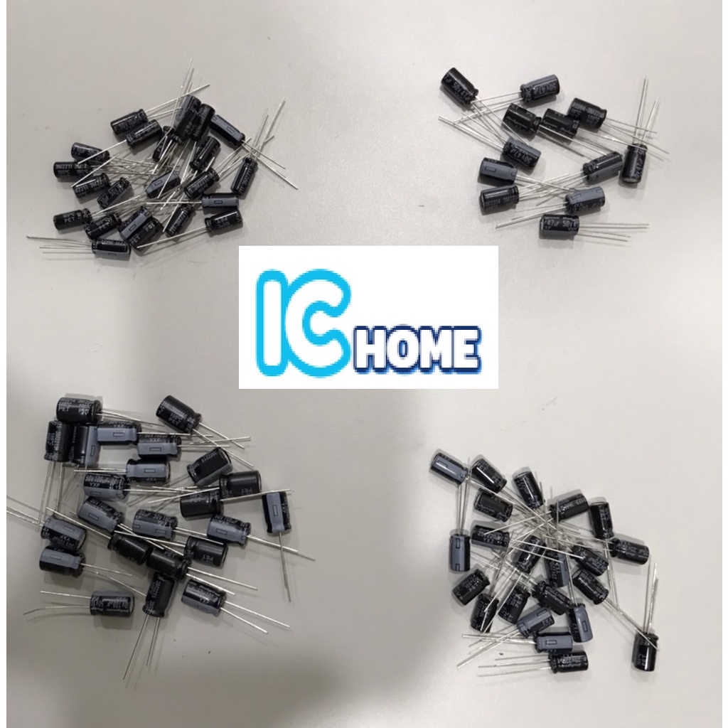 ICHOME Rubycon 紅寶石 電解 電容 10uF ±20% 50V D5xL11mm 5000小時 現貨不用等