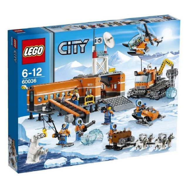 樂高
LEGO 60036 城市系列 極地基地 雪地 北極熊 哈士奇 雪橇 全新未開 現貨
