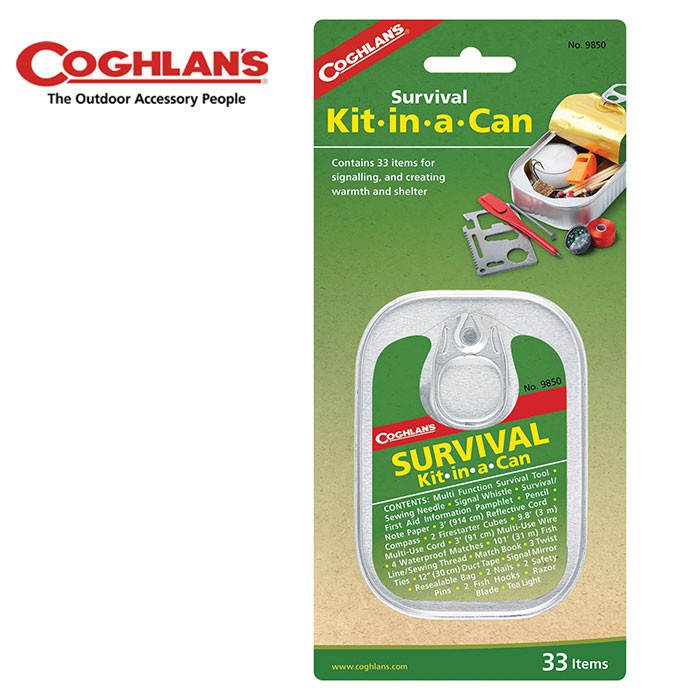 【Coghlans 加拿大】Survival Kit-In-A-Can 救生罐 (9850)
