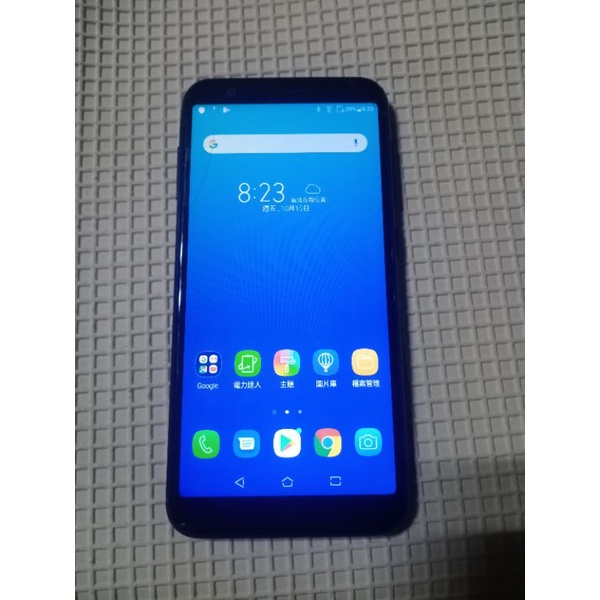 可使用零件機ASUS ZenFone Max (M1) ZB555KL 32GB（液晶邊緣3個角裂） 