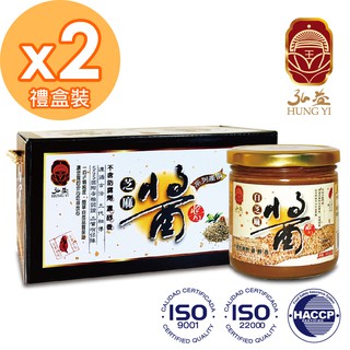 【弘益】香濃白芝麻醬(300g/入)2入 禮盒 超香胡麻