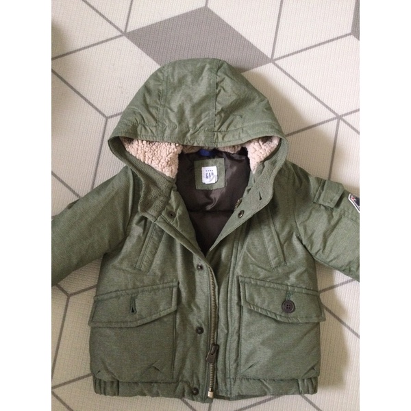 （二手）男 幼兒 嬰兒 GAP 保暖外套/背心_12-18m_二件合售
