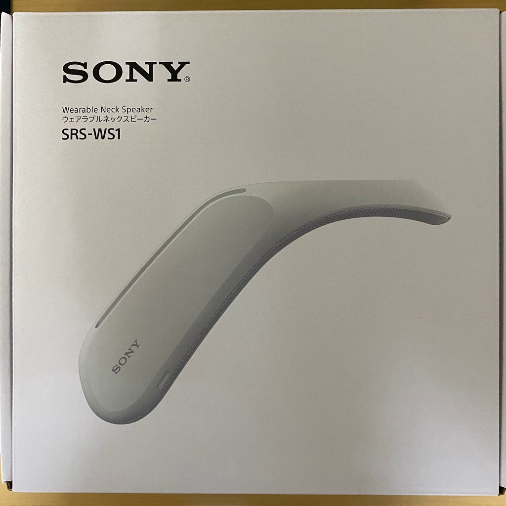 SONY SRS-WS1 無線穿戴式揚聲器