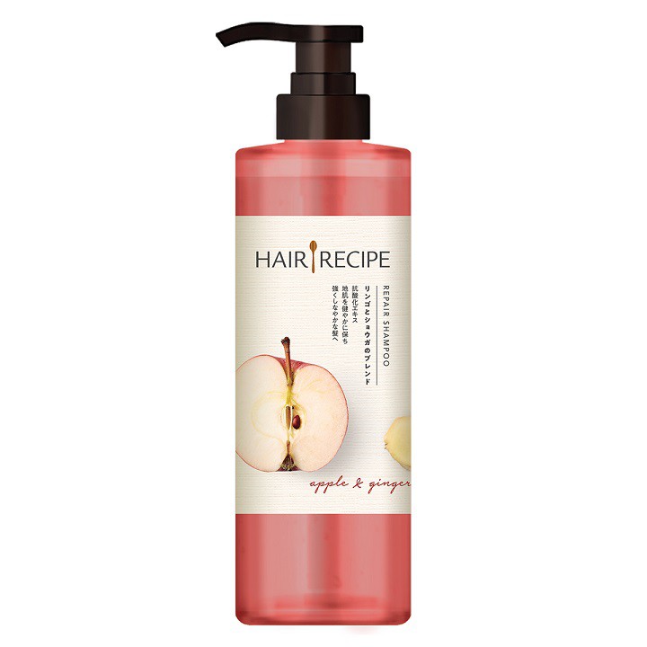 Hair Recipe髪の料理蘋果生薑防斷修護洗髮露530毫升