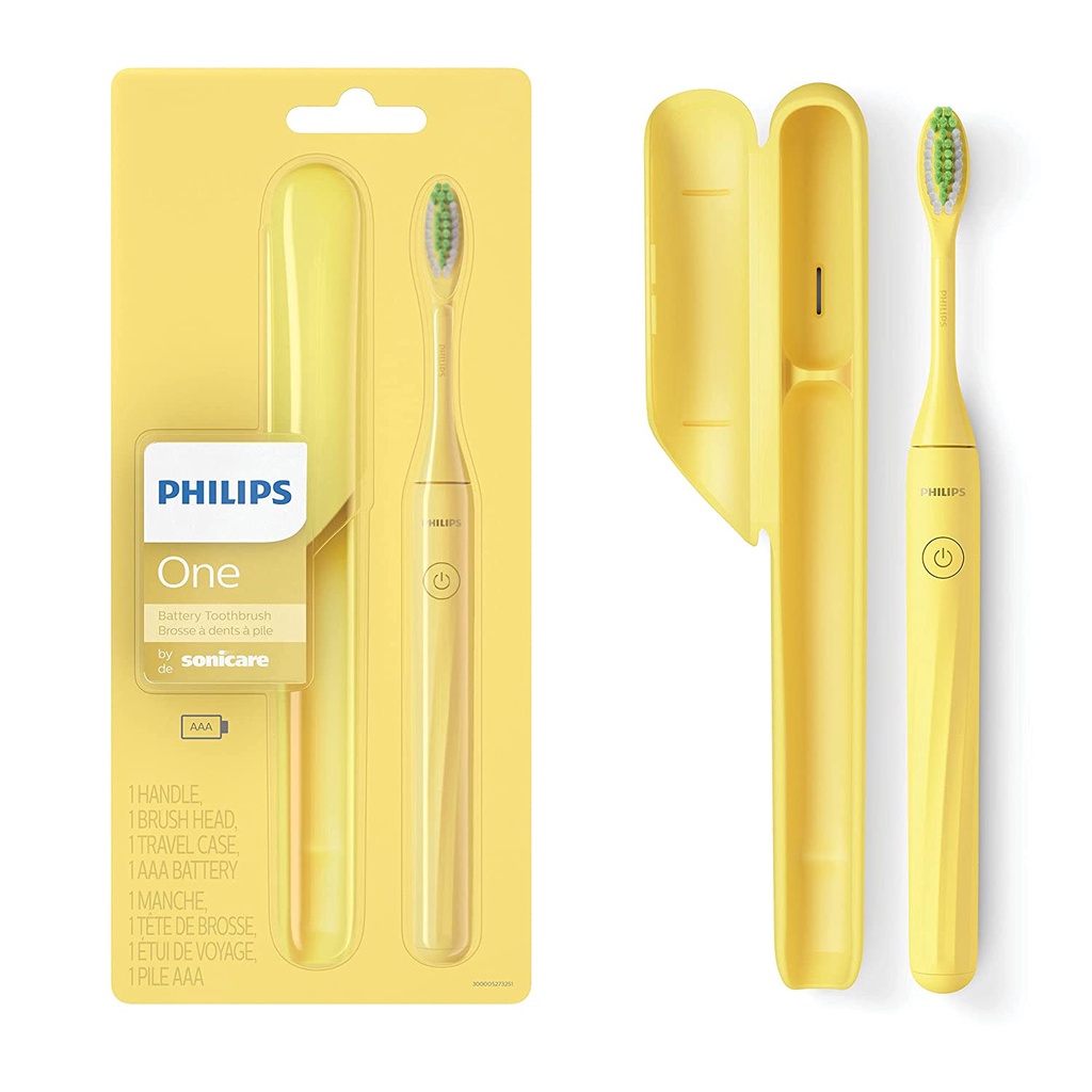 Philips 飛利浦 ONE 微波震動 HY1100 電池式 旅行便攜 電動牙刷