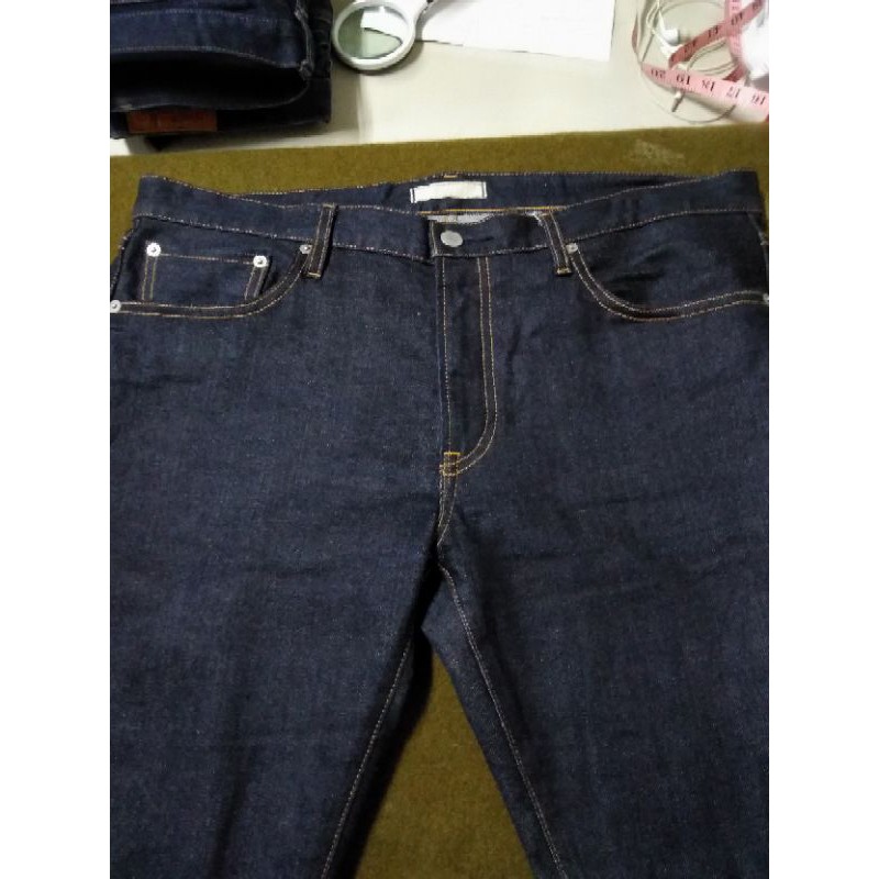 優依厙 伸縮丹寧長褲 蝦皮購物