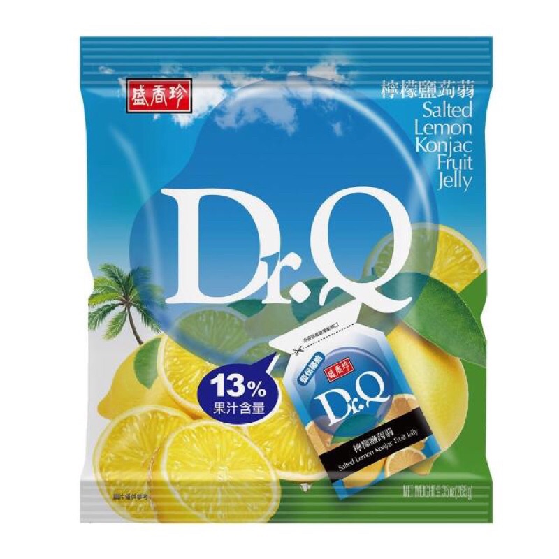 盛香珍 Dr. Q檸檬鹽蒟蒻265g/包（內含約14小包）