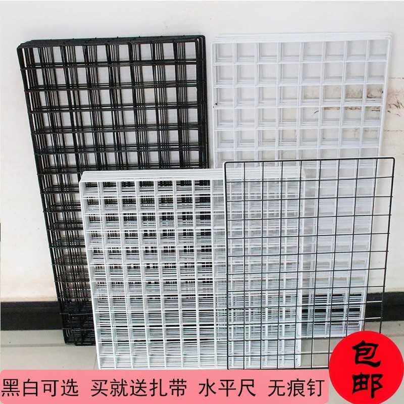 飾品架多功能鐵絲設計方格鐵網網格童裝店壁掛廚房小號掛網照片 蝦皮購物