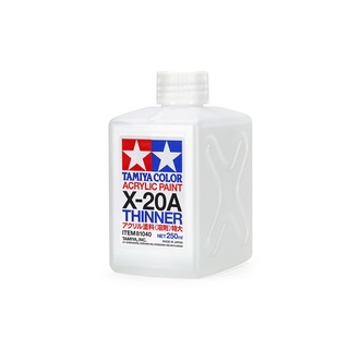 【現貨】TAMIYA 田宮 耗材 81040 X-20A 水性溶劑 Acrylic paint thinner 250m