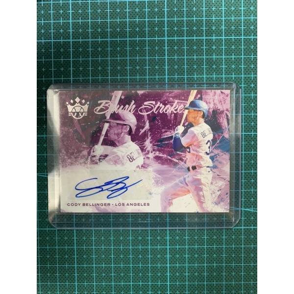 2022 panini diamond king 道奇 MVP Cody Bellinger 親筆簽名卡