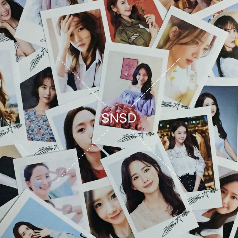 SNSD 少女時代- Yoona 林潤娥 允兒（a）印刷版簽名LOMO相片 20入 皆不同款喔!