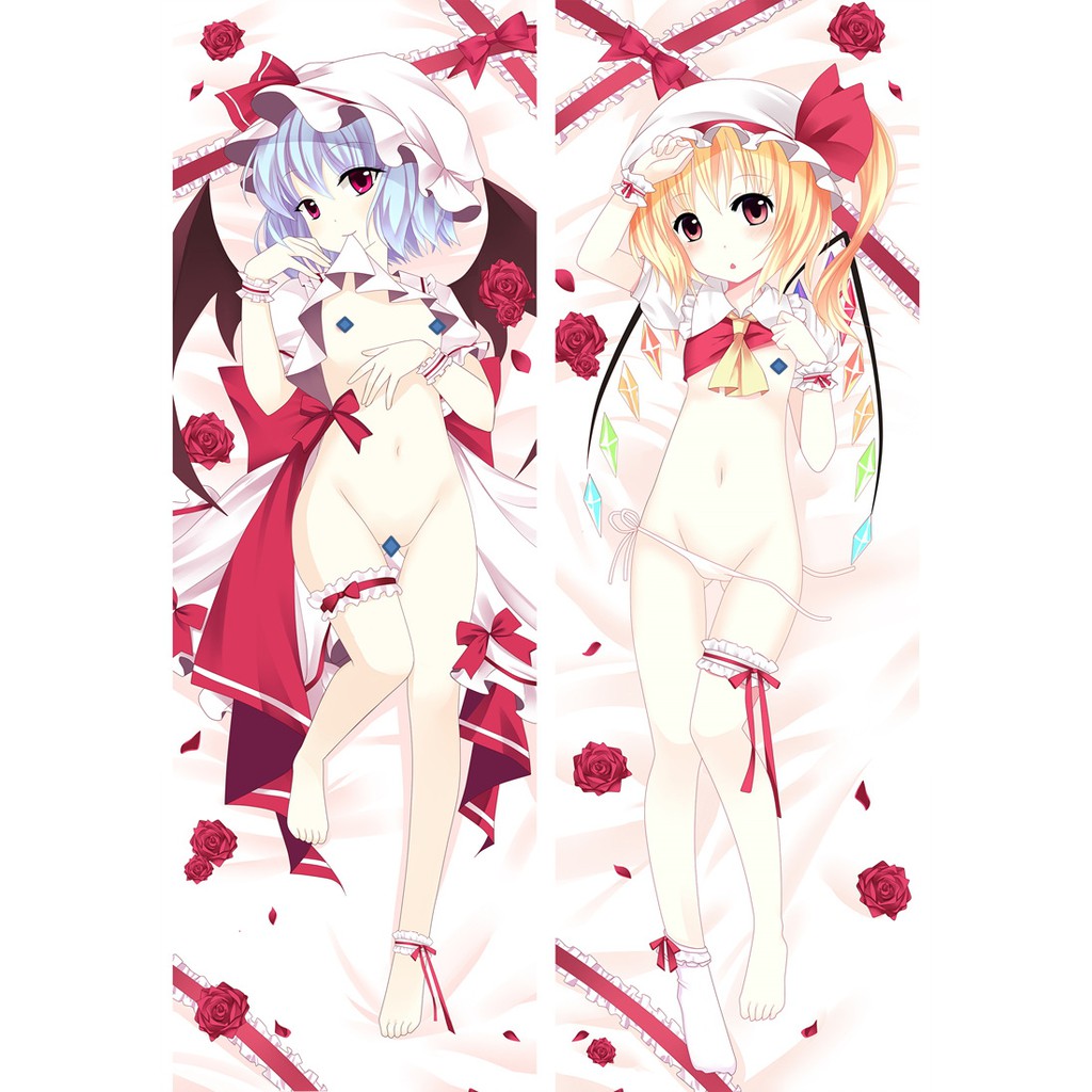 &lt;&lt;東方Project----芙蘭朵露 &amp; 蕾米莉亞&gt;&gt;花吹雪精品 動漫抱枕 等身抱枕 枕頭【多種規格】