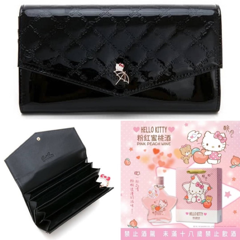 全新 Arnold Palmer 翻蓋長夾karen系列 黑色 蝦皮購物