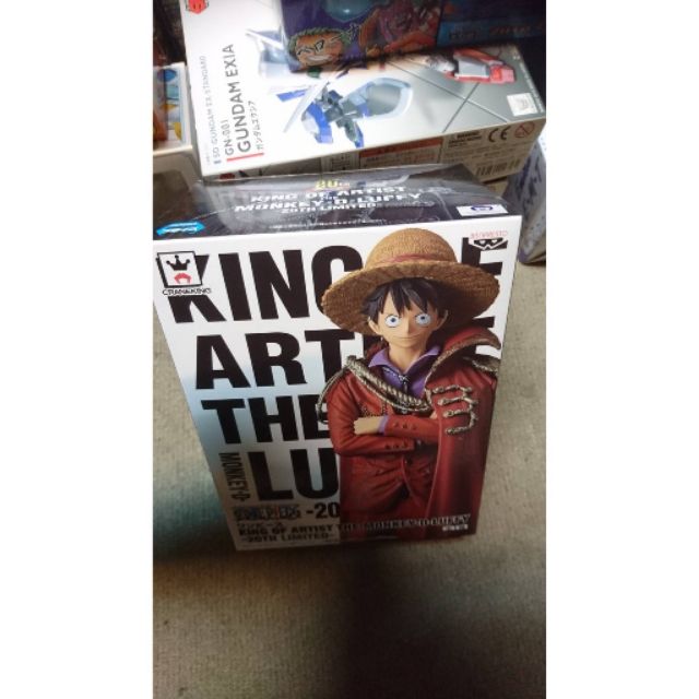 代理版 景品 藝術王者 20週年版  魯夫 海賊王 海賊王 藝術王者 king of artist 四檔 魯夫