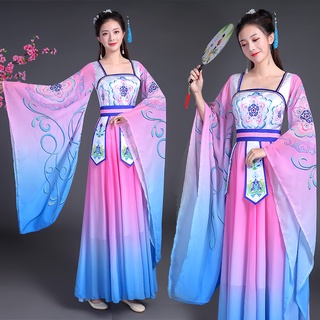 🌹手舞足蹈舞蹈用品🌹中國女古裝/飄逸仙女小姐裝/古典舞表演服/購買價$1200元/出租價$400元