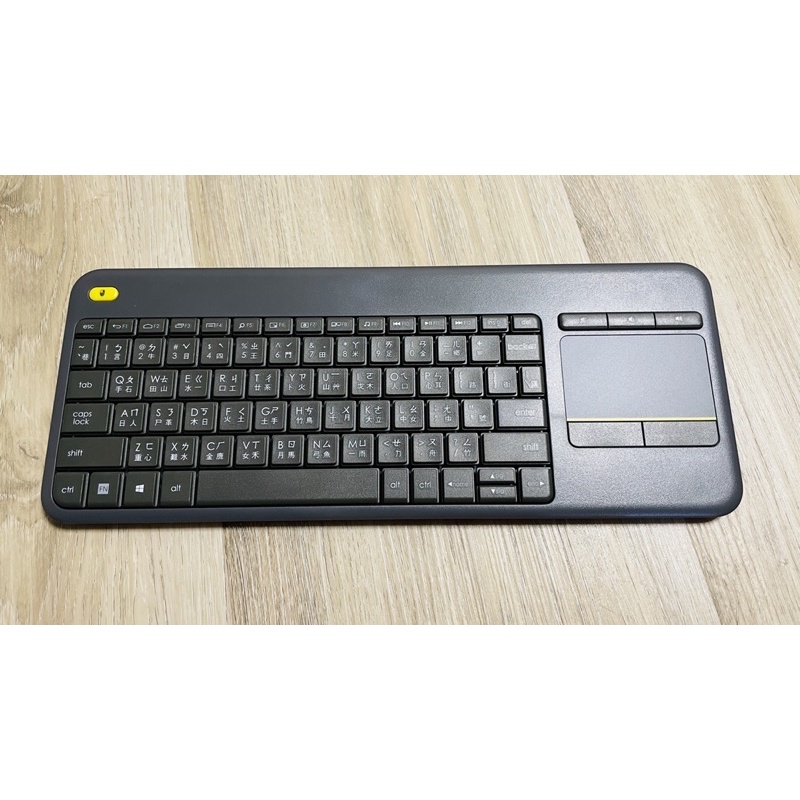 羅技 logitech K400 PLUS TV K400+ 無線觸控板鍵盤 中文鍵盤