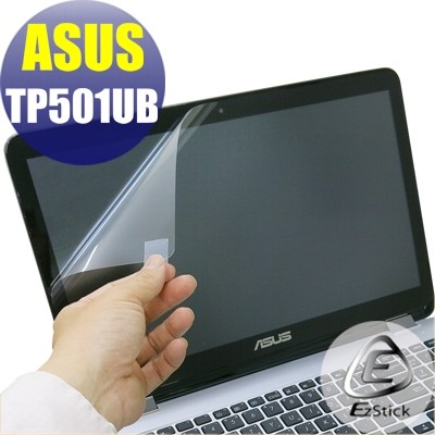 【EZstick】ASUS TP501 TP501UB TP501UA 靜電式筆電液晶 螢幕貼 (可選鏡面或霧面)