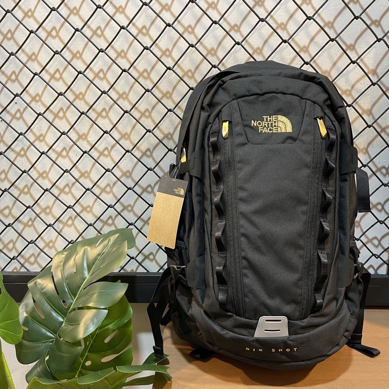 Huge 中原商圈the North Face Big Shot Cl 日本限定金色後背包 蝦皮購物