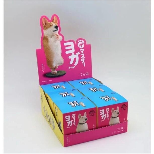 「芃芃玩具」Animal Life 狗瑜珈大師 單盒販售 售價180 貨號70378