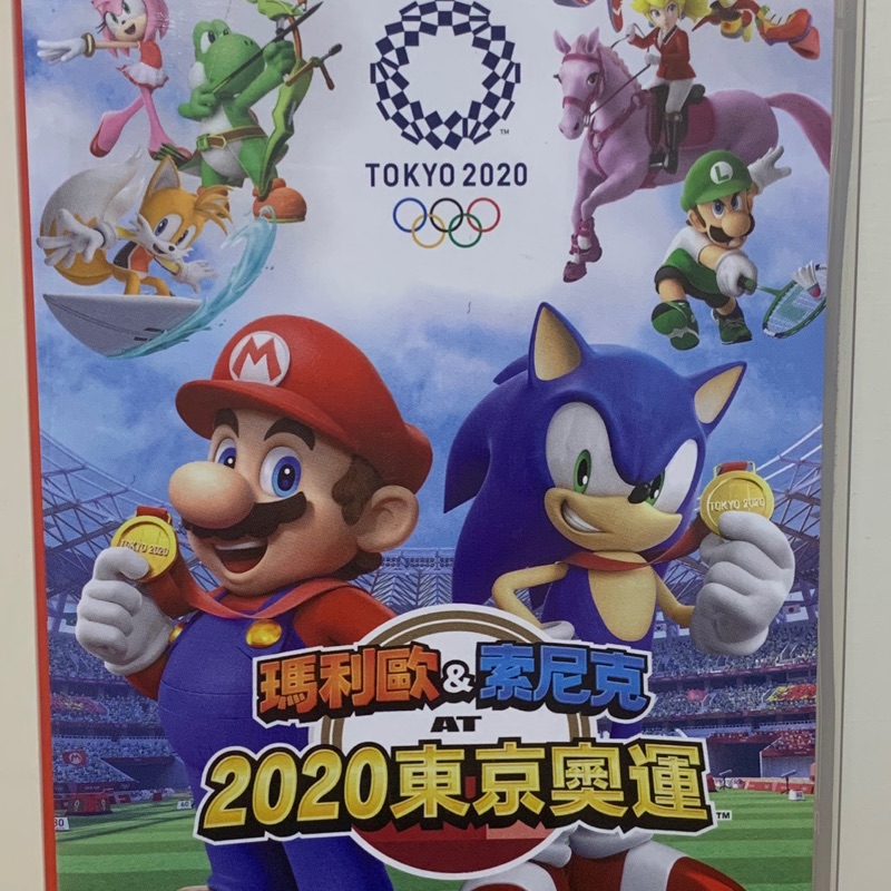 Switch 瑪利歐＆索尼克 AT 2020 東京奧運 中文版